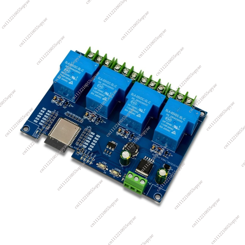 Smart Home Automation Kit - ESP32E Geliştirme Kartı 4 Kanallı 30A