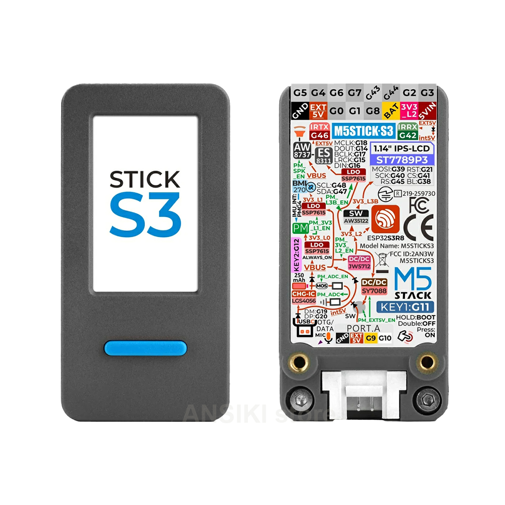 Esp32 Smart Home Kit - M5Stack M5StickS3 ESP32-S3 IoT Geliştirme Kiti,