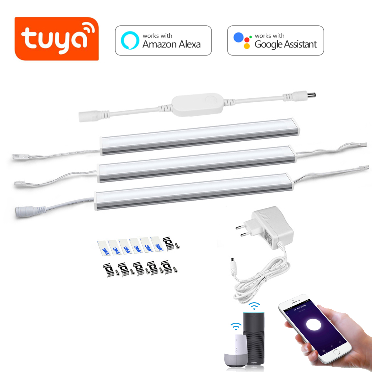 Smart Light Switch Wifi - Akıllı Tuya Wifi Alüminyum Çubuk LED