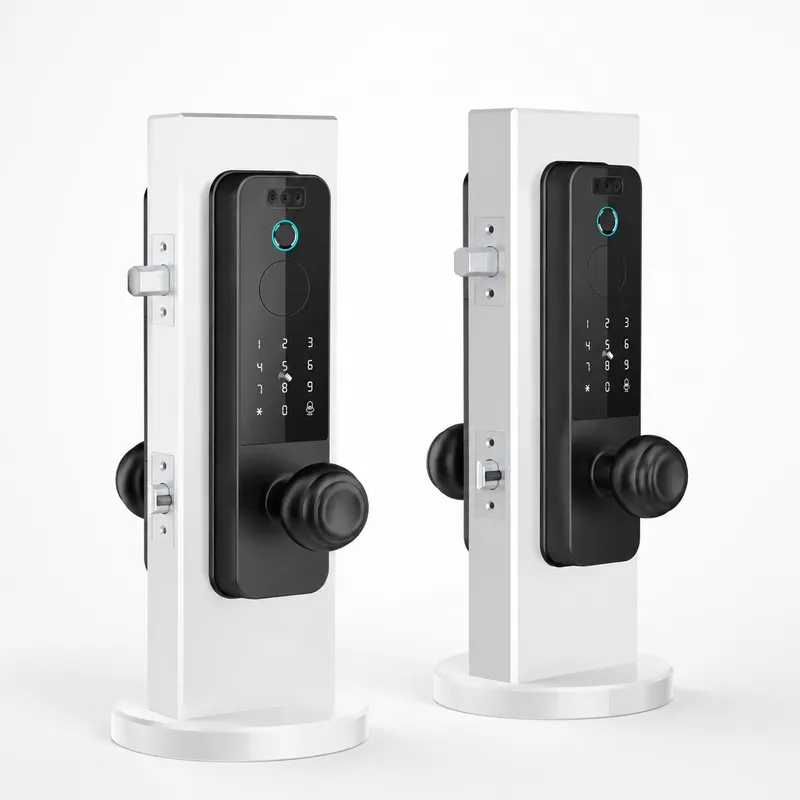 Smart Door Lock Wifi - Sınır Ötesi Kullanıma Uygun Ahşap Kapı