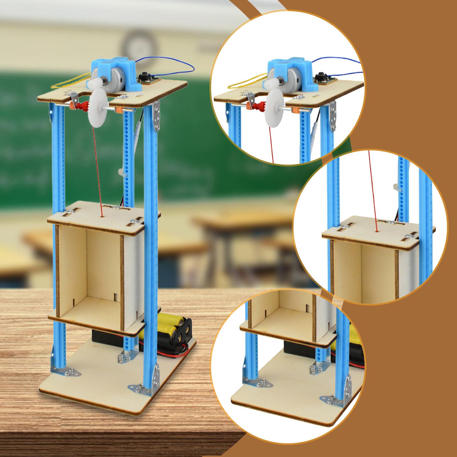 DIY Ahşap Asansör Oyuncak Mode - Stem Robotics Kit incelemesi ve fiyatı
