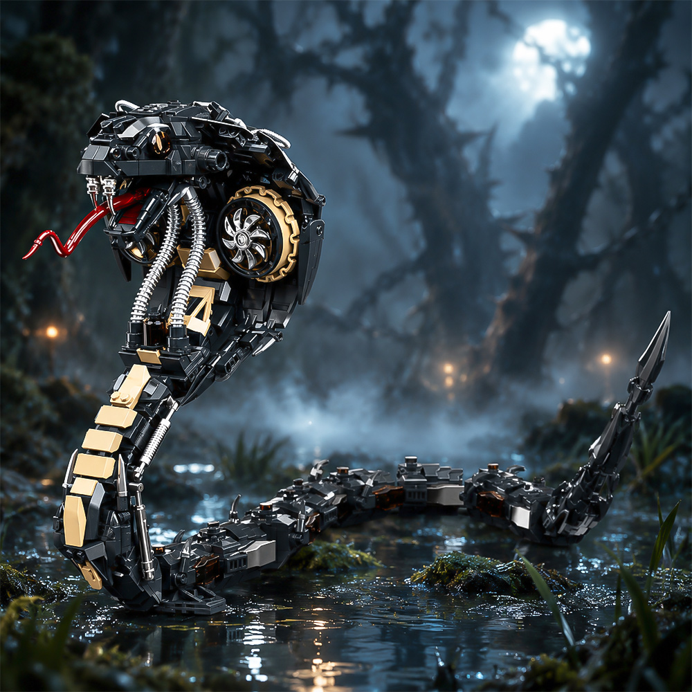 Mekanik Kobra Tarzı Hayvan Fig - Stem Robotics Kit incelemesi ve fiyatı
