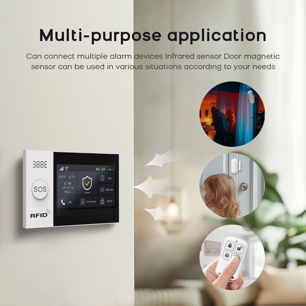 PG-107 Tuya kablosuz ev WIFI G - Smart Home Automation Kit incelemesi ve fiyatı