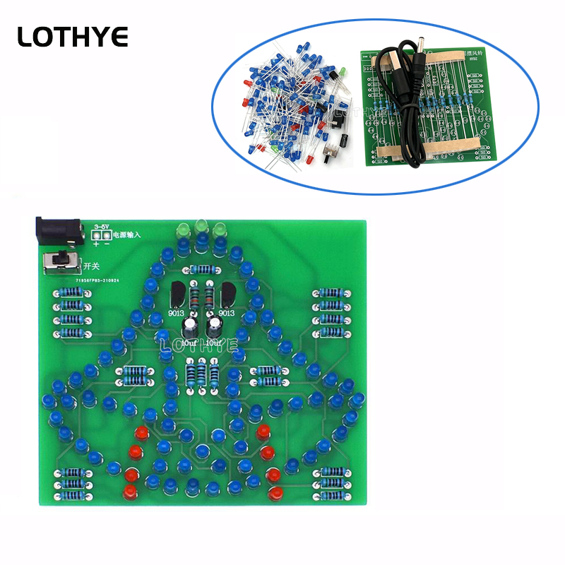 DC 3-5 V LED Işık Salıncak Rüz - Electronics Project Kit incelemesi ve fiyatı