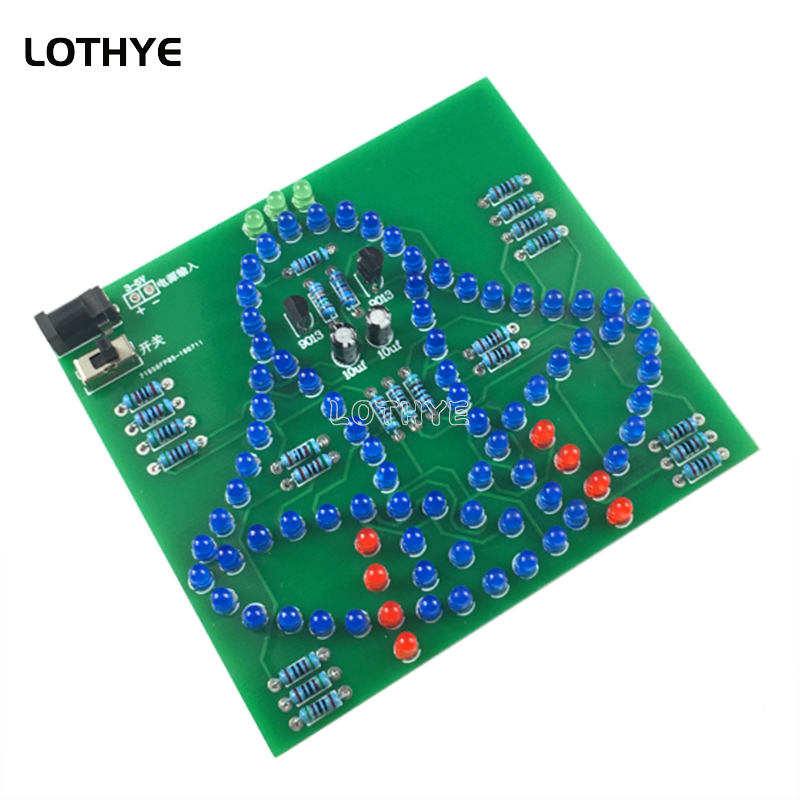 DC 3-5 V LED Işık Salıncak Rüz - Electronics Project Kit incelemesi ve fiyatı