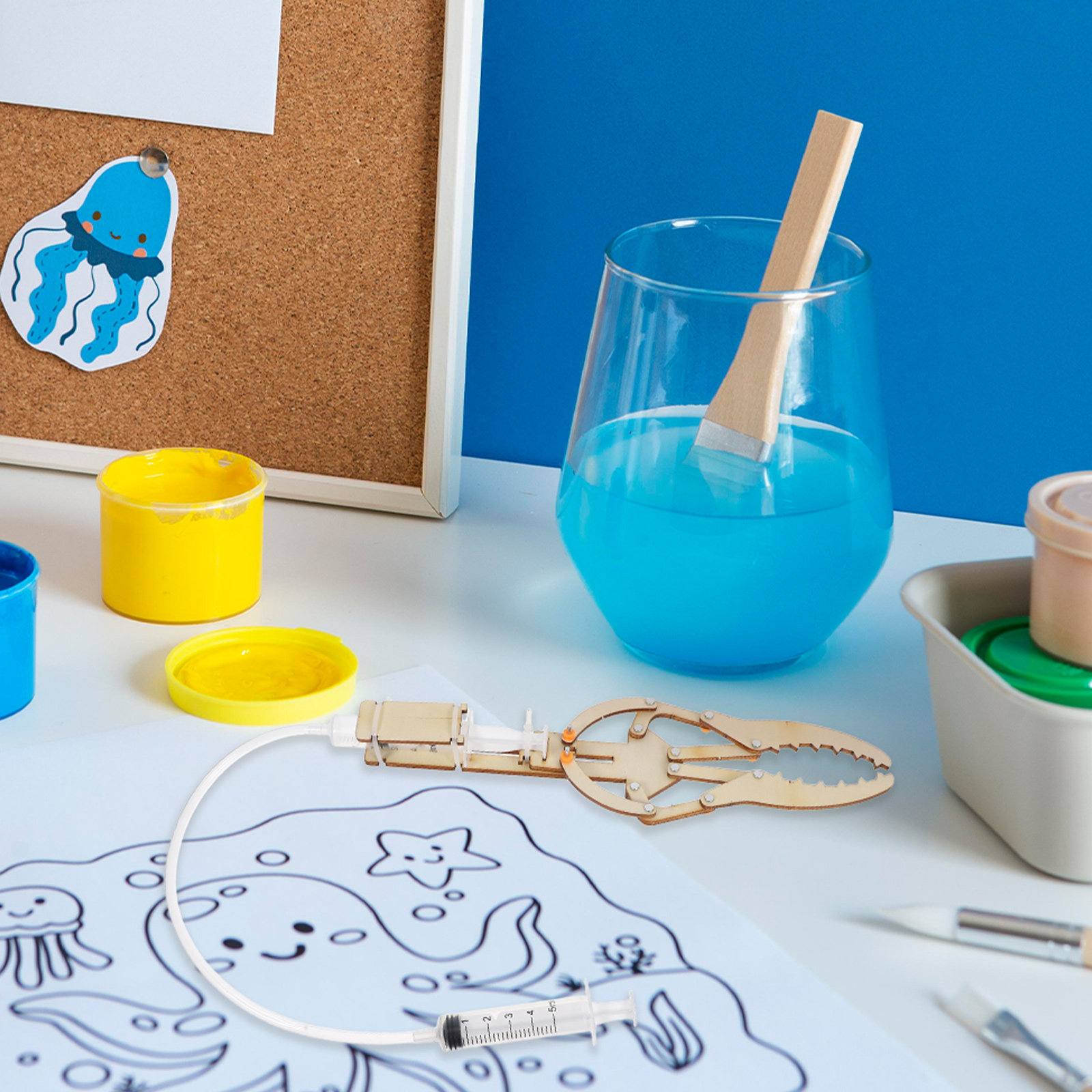 Kendin Yap Hidrolik Robotik Ko - Stem Robotics Kit incelemesi ve fiyatı