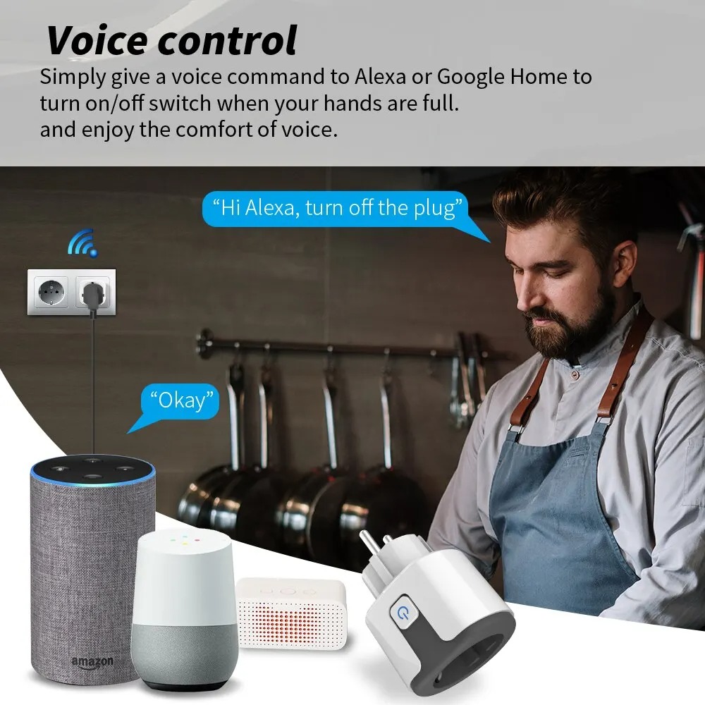WiFi EU Akıllı Priz Tuya Uygul - Wifi Smart Plug incelemesi ve fiyatı