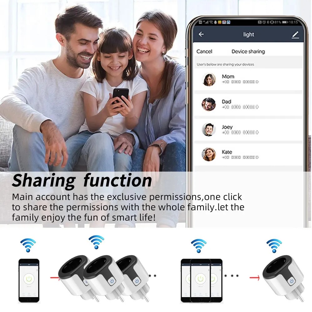 WiFi EU Akıllı Priz Tuya Uygul - Wifi Smart Plug incelemesi ve fiyatı