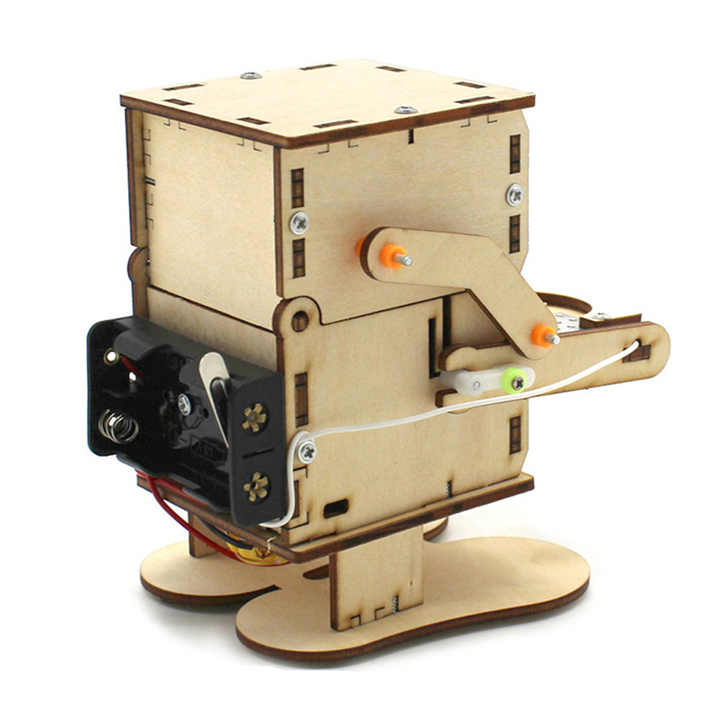 Ahşap Monte Edilebilir DIY Rob - Stem Robotics Kit incelemesi ve fiyatı