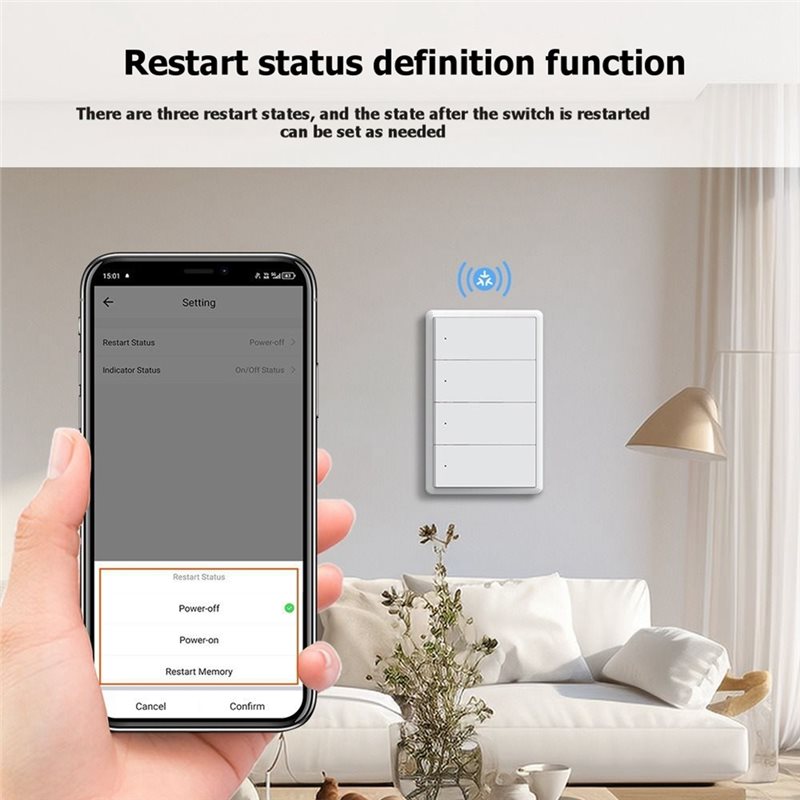 AAAN-Sesle Kontrol Edilebilen  - Smart Light Switch Wifi incelemesi ve fiyatı
