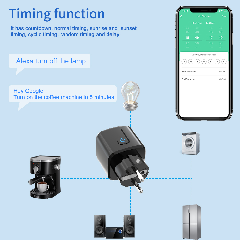 Tuya Akıllı Priz WiFi Uzaktan  - Wifi Smart Plug incelemesi ve fiyatı