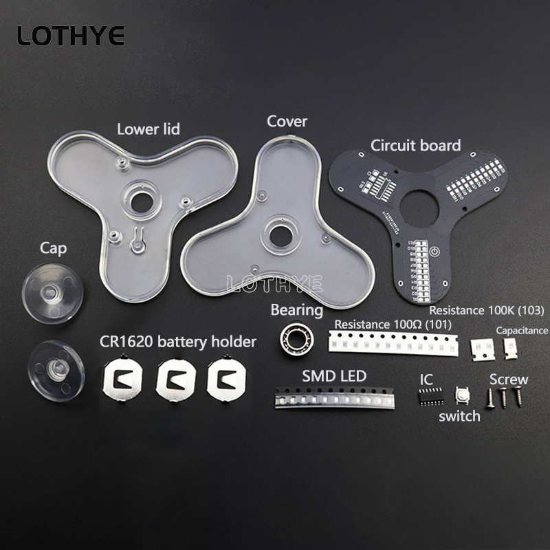 LED Fidget Spinner Üretimi Hop - Electronics Project Kit incelemesi ve fiyatı