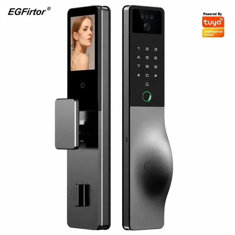 Akıllı Kilit, İnterkom, Şifre, - Smart Door Lock Wifi incelemesi ve fiyatı