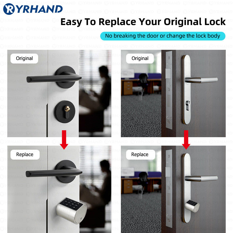 Akıllı Euro Silindirik Kapı Ki - Smart Door Lock Wifi incelemesi ve fiyatı