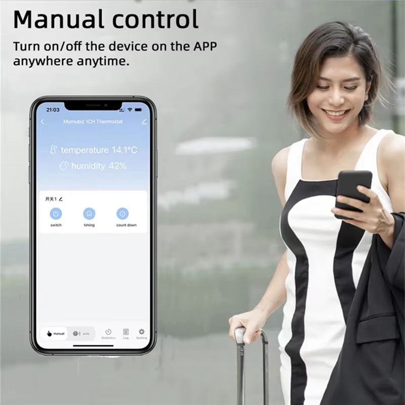 Y50A-Tuya Akıllı Yaşam Wi-Fi A - Wifi Thermostat incelemesi ve fiyatı