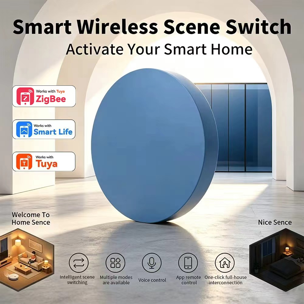 Zigbee Akıllı Sahne Düğmesi Tu - Smart Home Automation Kit incelemesi ve fiyatı
