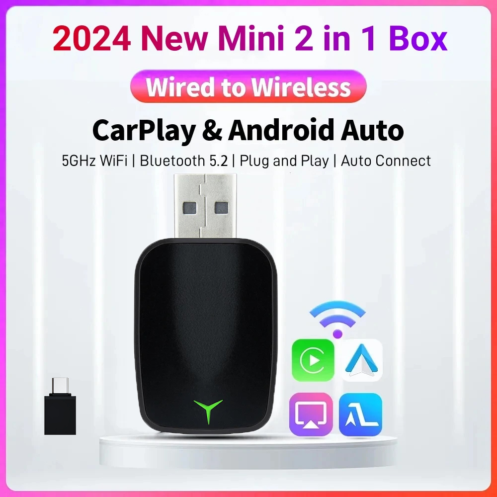 Yeni Kablolu Kablosuz Carplay  - Wifi Smart Plug incelemesi ve fiyatı