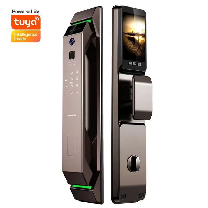 3D Yüz Tanıma Parmak İzi Kilid - Smart Door Lock Wifi incelemesi ve fiyatı