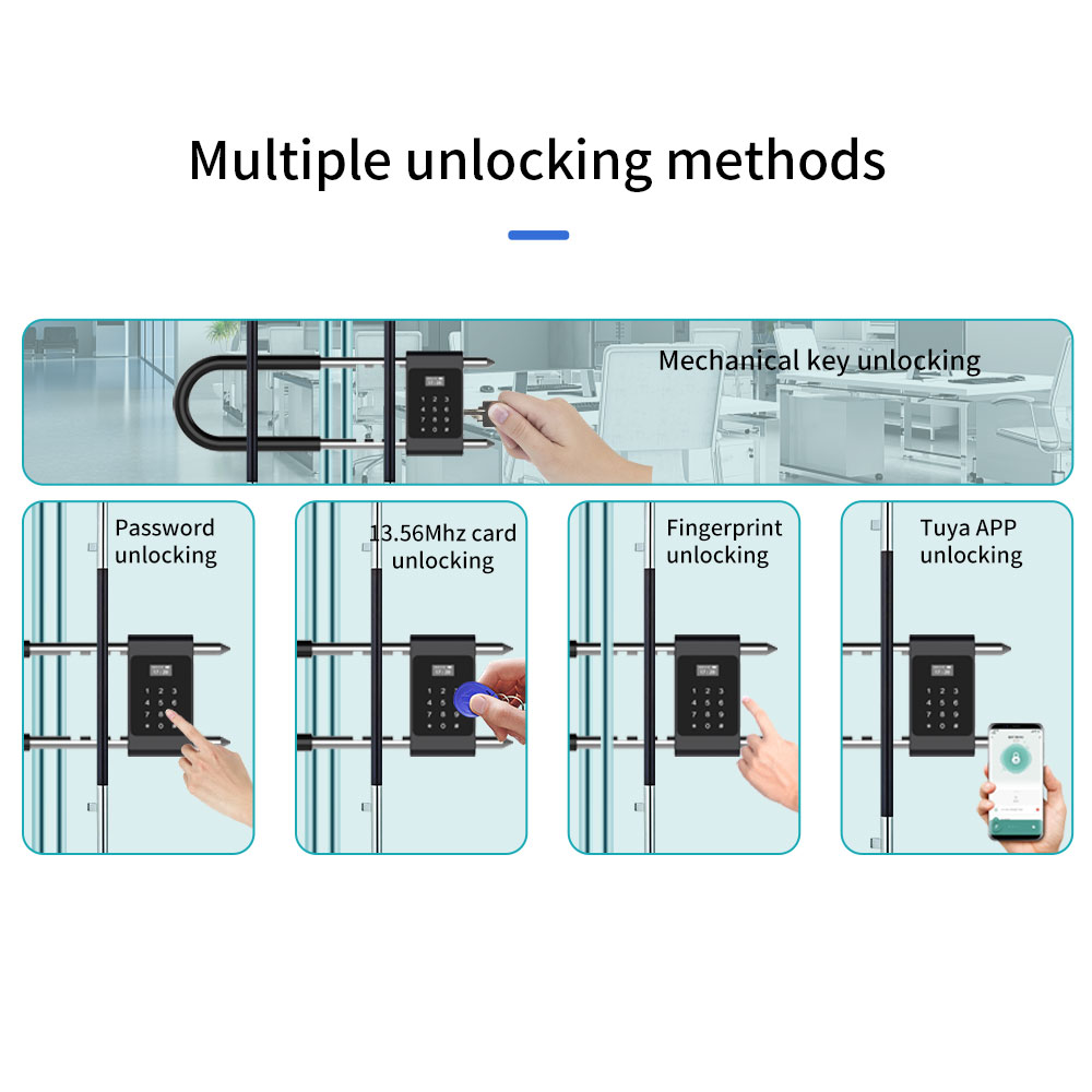 Elektronik Biyometrik Parmak İ - Smart Door Lock Wifi incelemesi ve fiyatı
