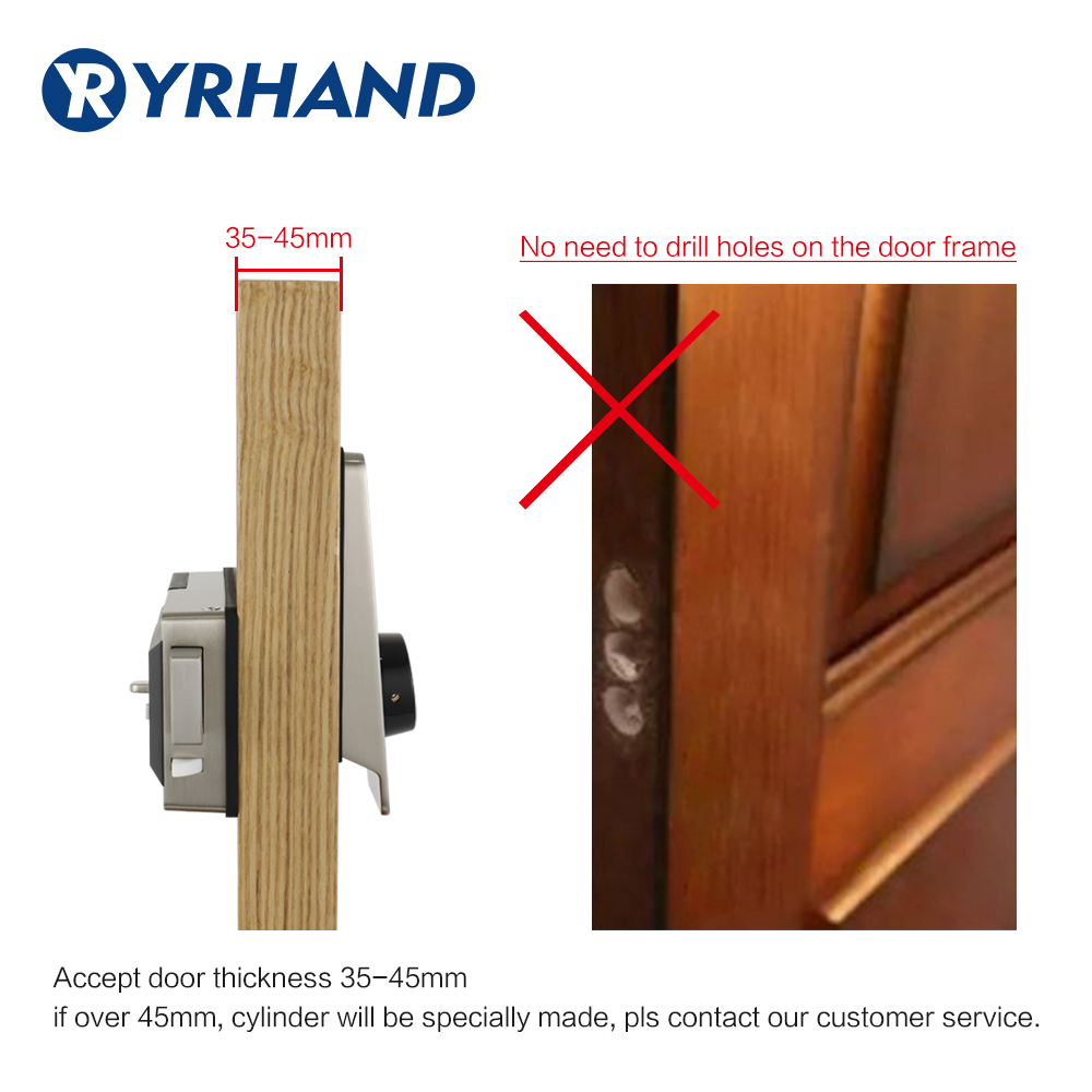 Su geçirmez akıllı kapı jant k - Smart Door Lock Wifi incelemesi ve fiyatı
