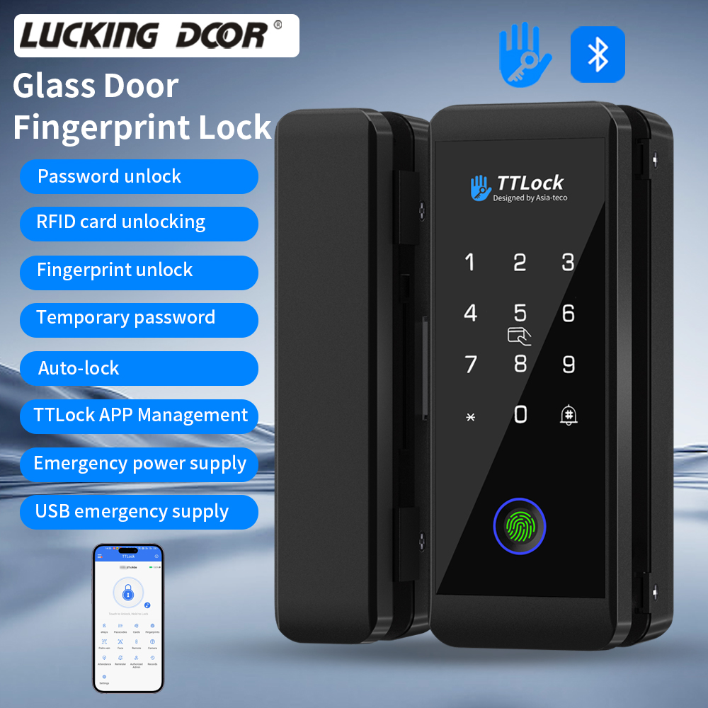 TTLOCK Akıllı Cam Kilit, Parma - Smart Door Lock Wifi incelemesi ve fiyatı